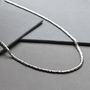 Sterling Silver Oval Borobudur Necklace, thumbnail 1 of 6