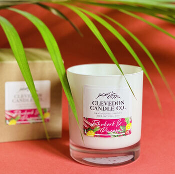 Rhubarb And Pineapple Candle, 2 of 3