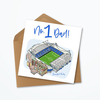 Chelsea Fc Father's Day Card, 3 of 4