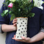 30th Milestone Birthday Present Personalised Vase, thumbnail 1 of 3