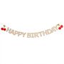 Rococo Cherries 'Happy Birthday' Banner, thumbnail 2 of 2