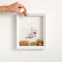 Personalised Cheese And Wine Cork Frame, thumbnail 5 of 6