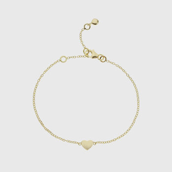 18 Carat Gold Vermeil Heart Bracelet, 4 of 5