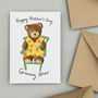 Traditional Teddy Bear Mother's Day Card, thumbnail 1 of 3