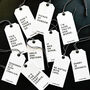Funny Rude Gift Tags – Pack Of 10, thumbnail 1 of 3