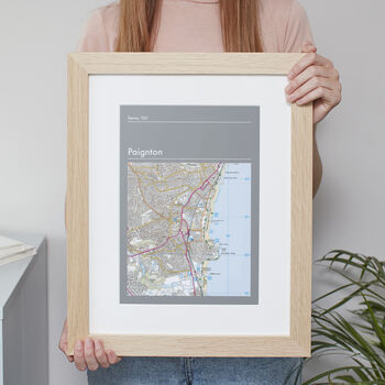 Favourite UK Place Personalised Map Print, 5 of 9