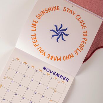 2027 Wall Calendar | Positivity, 3 of 6