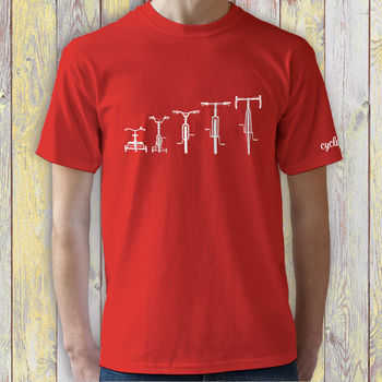 Cycle Of Life Cyclist's T Shirt, 4 of 10