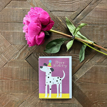 Mini Dalmatian Birthday Card, 3 of 5
