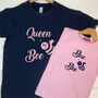 Personalised Mum And Child Bee T Shirt, thumbnail 1 of 8