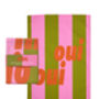 Oui Oui Tea Towel, thumbnail 1 of 3