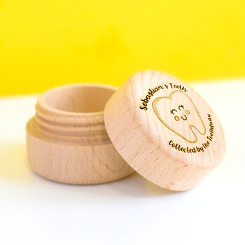 Personalised Child's Tooth Fairy Keepsake Box, 2 of 5