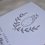 Personalised New Baby Cute Illustrated Card, thumbnail 6 of 10