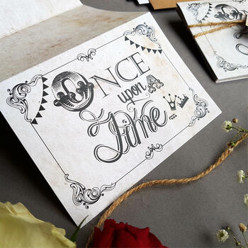 Once Upon A Time Wedding Invitations Sample, 3 of 6