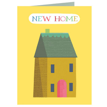 Mini Yellow New Home Card, 2 of 4