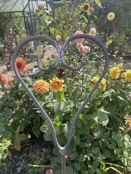 Heart Shaped Plant Support Garden Feature, 3 of 5