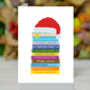 Santas Favourite Books, Book Lovers Christmas Card, thumbnail 2 of 7