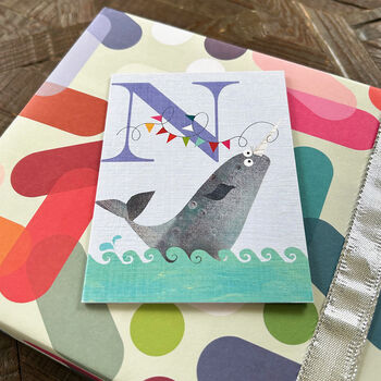 Mini N For Narwhal Card, 4 of 5