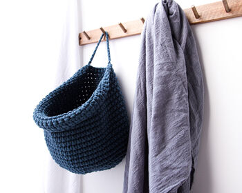 Crochet Wall Hanging Basket, 7 of 11