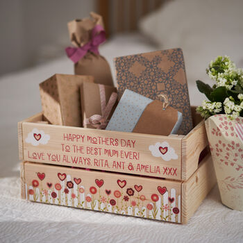 Personalised Mothers Day Treat Crate, 3 of 5