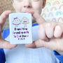Brand New Grandparents Pink Or Blue Ceramic Magnet, thumbnail 2 of 2