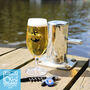 Personalised Captain Printed Stemmed Beer Glass, thumbnail 2 of 8