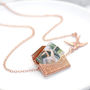 Personalised Photo Envelope Necklace With Bird, thumbnail 5 of 9