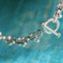 18 Inch Solid Silver Peppercorn Dna Necklace 5mm, thumbnail 8 of 12
