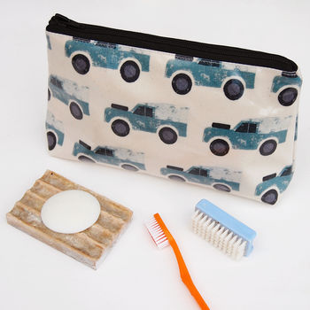 Land Rover Oil Cloth Wash Bags, 2 of 3