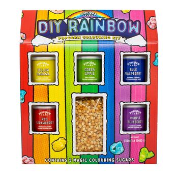 Diy Rainbow Colouring Popcorn Kit 750g, 3 of 9