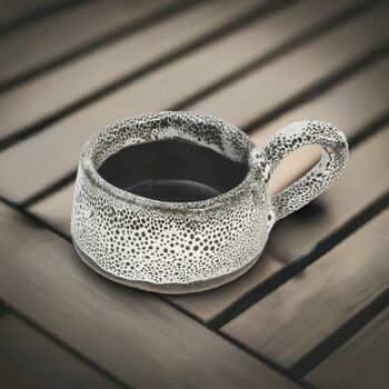 Stoneware Glazed Tea Cup Tea Light Holder, 2 of 10