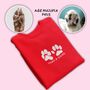 Personalised Pet Paw Silhouette Sweatshirt, thumbnail 2 of 12