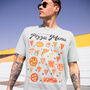Pizza Menu Guide Men’s Graphic T Shirt, thumbnail 2 of 3