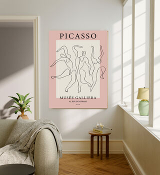 Pink Picasaso Dancers Art Print, 3 of 3