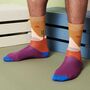 Men's Organic Cotton Patterned Socks, thumbnail 2 of 7