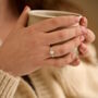 Gem Cremation Ashes Ring For Human Or Pet Ashes, thumbnail 1 of 6