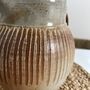 Vintage Brown Studio Pottery Stoneware Jug, thumbnail 5 of 6