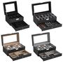 Two Tier Watches Box Case With A Drawer, thumbnail 7 of 7