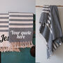 Personalised Sustainable Beach And Bath Towel, thumbnail 5 of 12