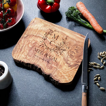 Personalised Live Edge Cheese/Chopping Board, 3 of 11