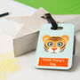 Personalised Children's Animal Book Bag / Luggage Tag, thumbnail 1 of 7