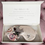 Silk Sleep Mask Gift Box Eye Mask 100% Pure Soft Mulberry Silk Pink Floral Luxury Travel Gift Blackout Hypoallergenic, thumbnail 1 of 8