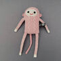 Knitted Lambswool Baby Monkey, thumbnail 6 of 6