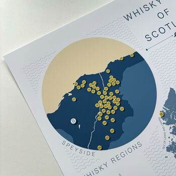 Scotland Whisky Region And Distillery Map 2024, 6 of 9