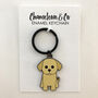 Labrador Puppy Keyring, thumbnail 10 of 10