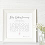 Ruby Wedding Anniversary Print With Poem, thumbnail 2 of 4
