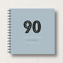 Personalised 90th Birthday Memories Album, thumbnail 1 of 11