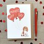 Personalised Cavalier King Charles Mother's Day Card, thumbnail 1 of 6