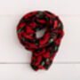 Personalised Poppy Scarf, thumbnail 3 of 3