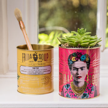 Set Of Two Frida Kahlo Metal Tins, 2 of 5
